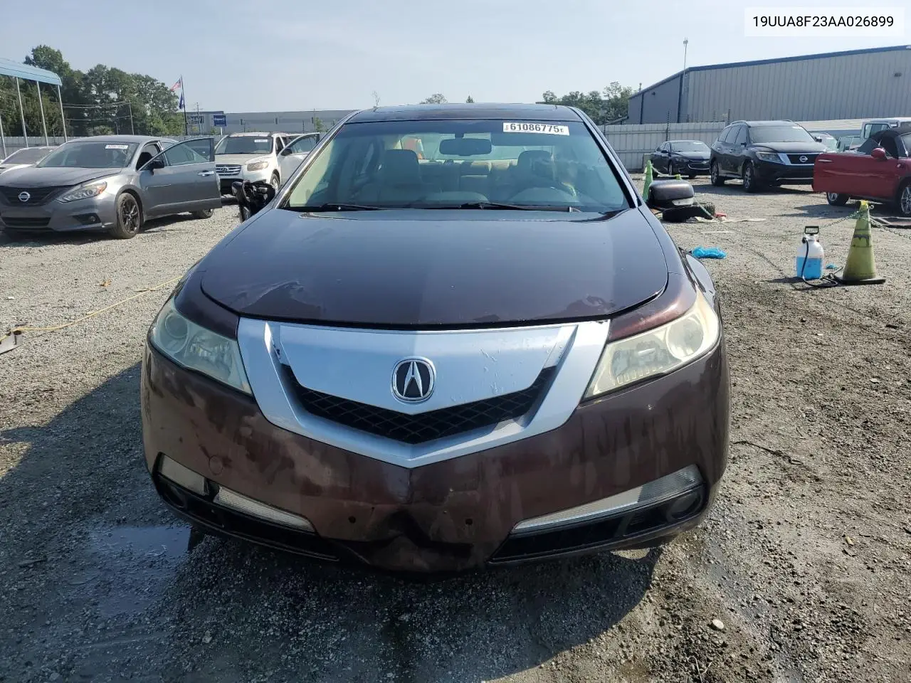 2010 Acura Tl VIN: 19UUA8F23AA026899 Lot: 61086775