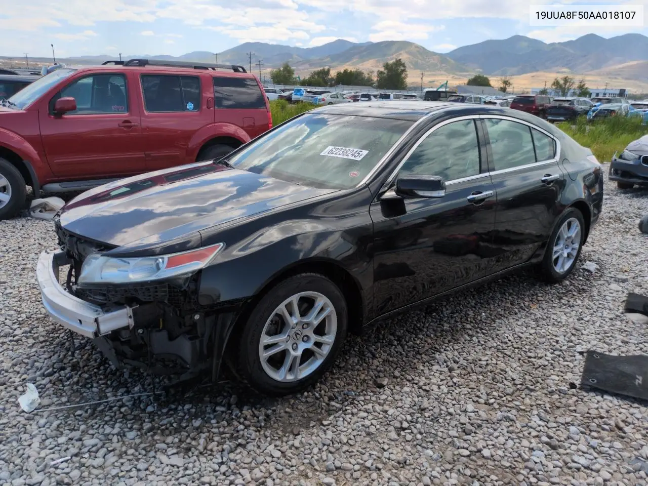 2010 Acura Tl VIN: 19UUA8F50AA018107 Lot: 62238245
