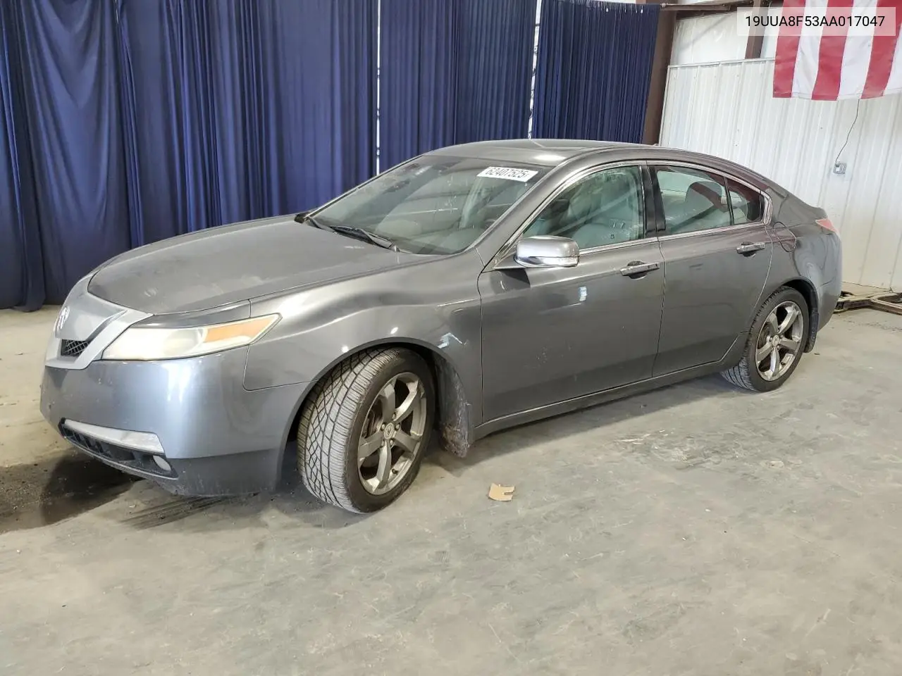 2010 Acura Tl VIN: 19UUA8F53AA017047 Lot: 62407525