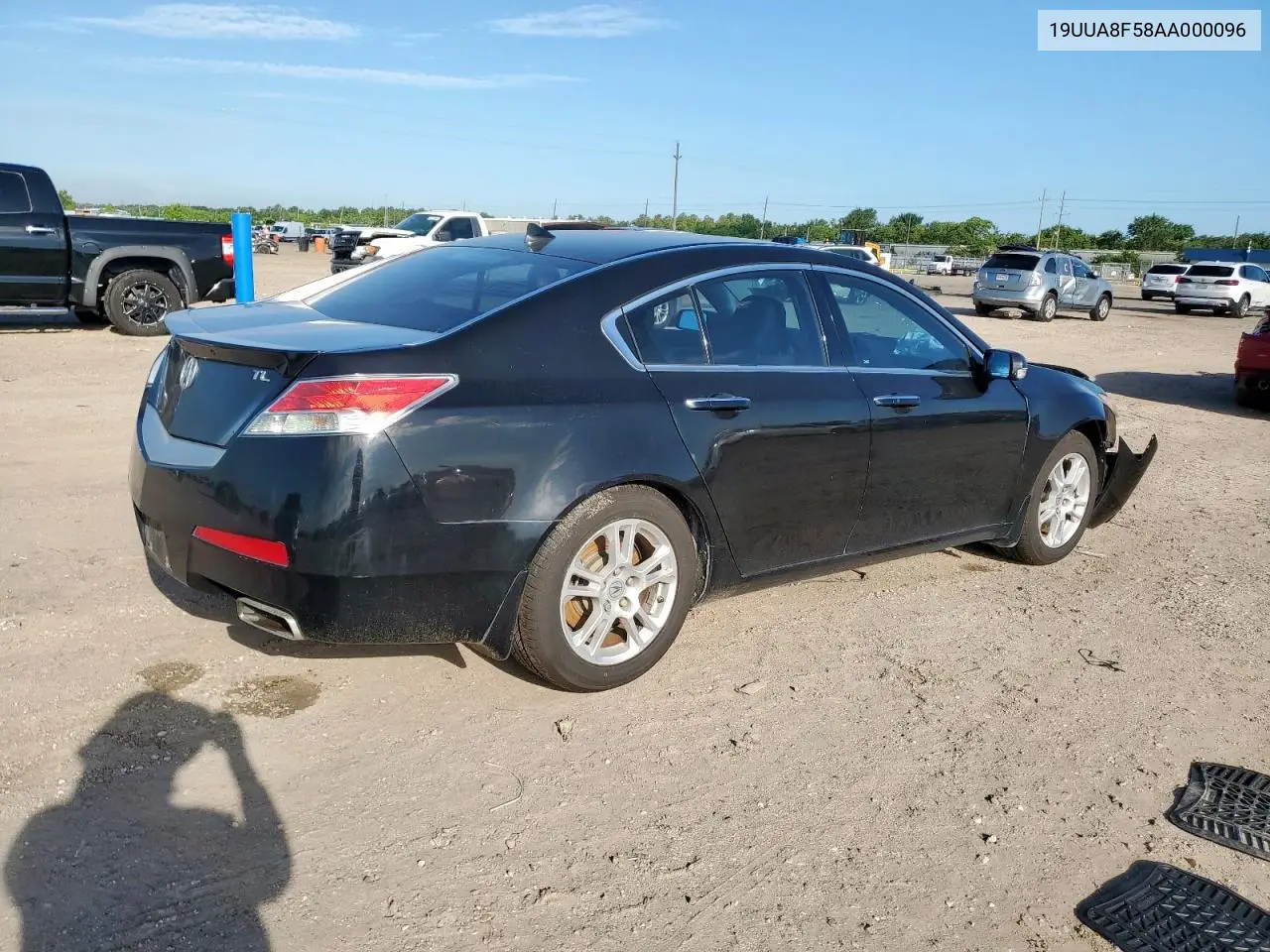 2010 Acura Tl VIN: 19UUA8F58AA000096 Lot: 62542935