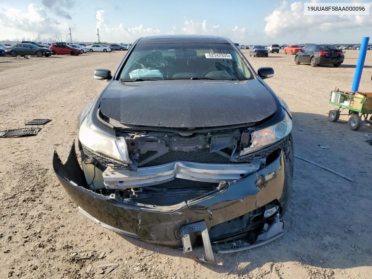 2010 Acura Tl VIN: 19UUA8F58AA000096 Lot: 62542935