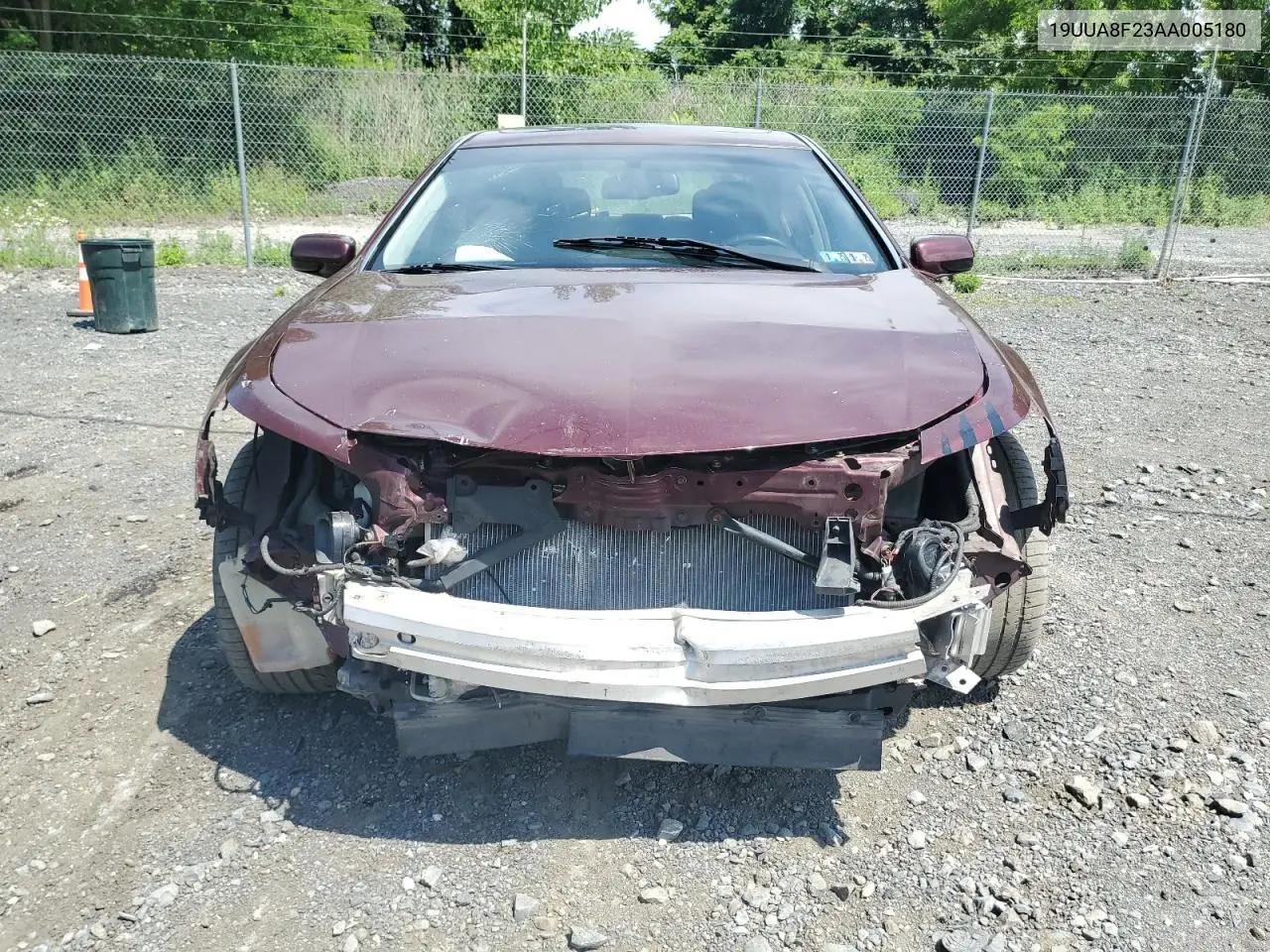 2010 Acura Tl VIN: 19UUA8F23AA005180 Lot: 62842975