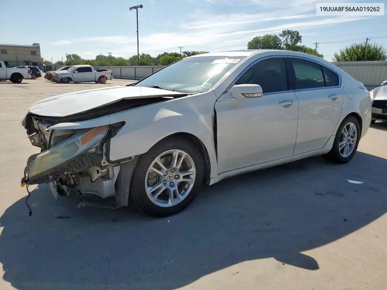 2010 Acura Tl VIN: 19UUA8F56AA019262 Lot: 62951525
