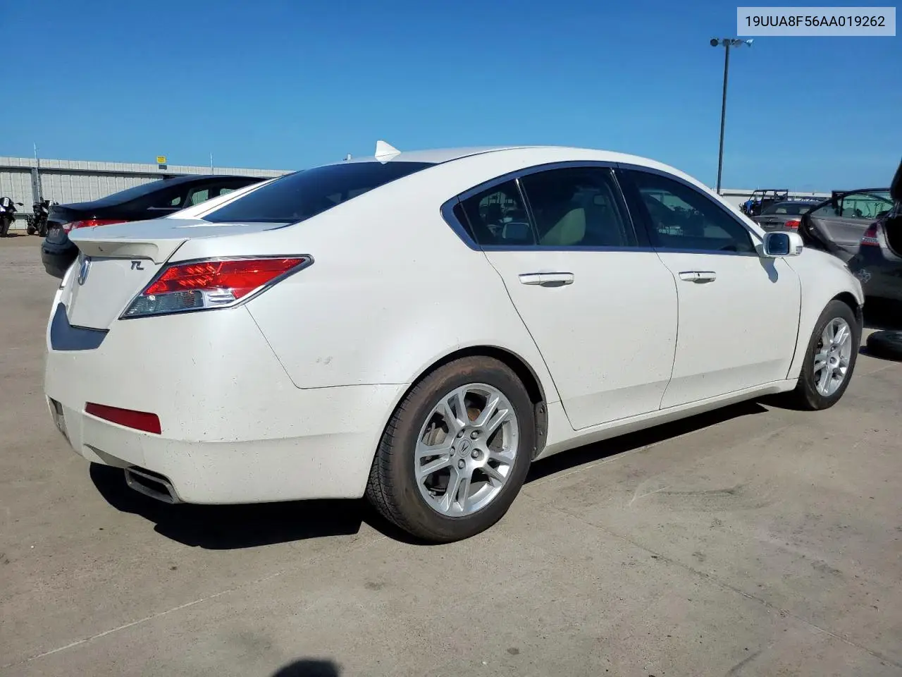 2010 Acura Tl VIN: 19UUA8F56AA019262 Lot: 62951525