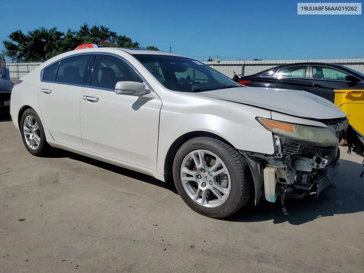 2010 Acura Tl VIN: 19UUA8F56AA019262 Lot: 62951525