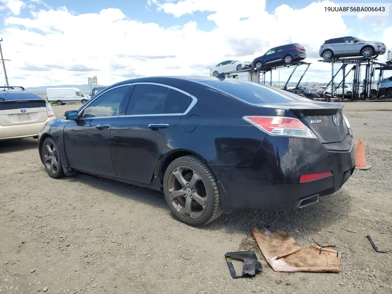 2011 Acura Tl VIN: 19UUA8F56BA006643 Lot: 56926515