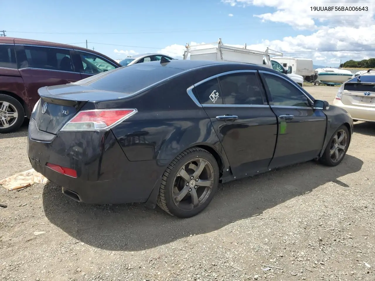 2011 Acura Tl VIN: 19UUA8F56BA006643 Lot: 56926515