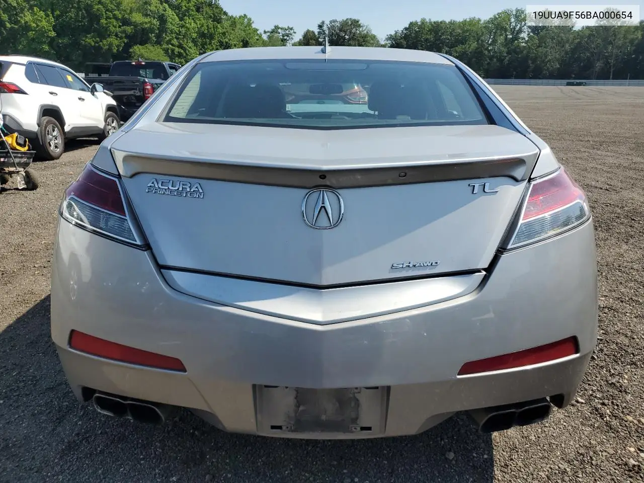 2011 Acura Tl VIN: 19UUA9F56BA000654 Lot: 62254355