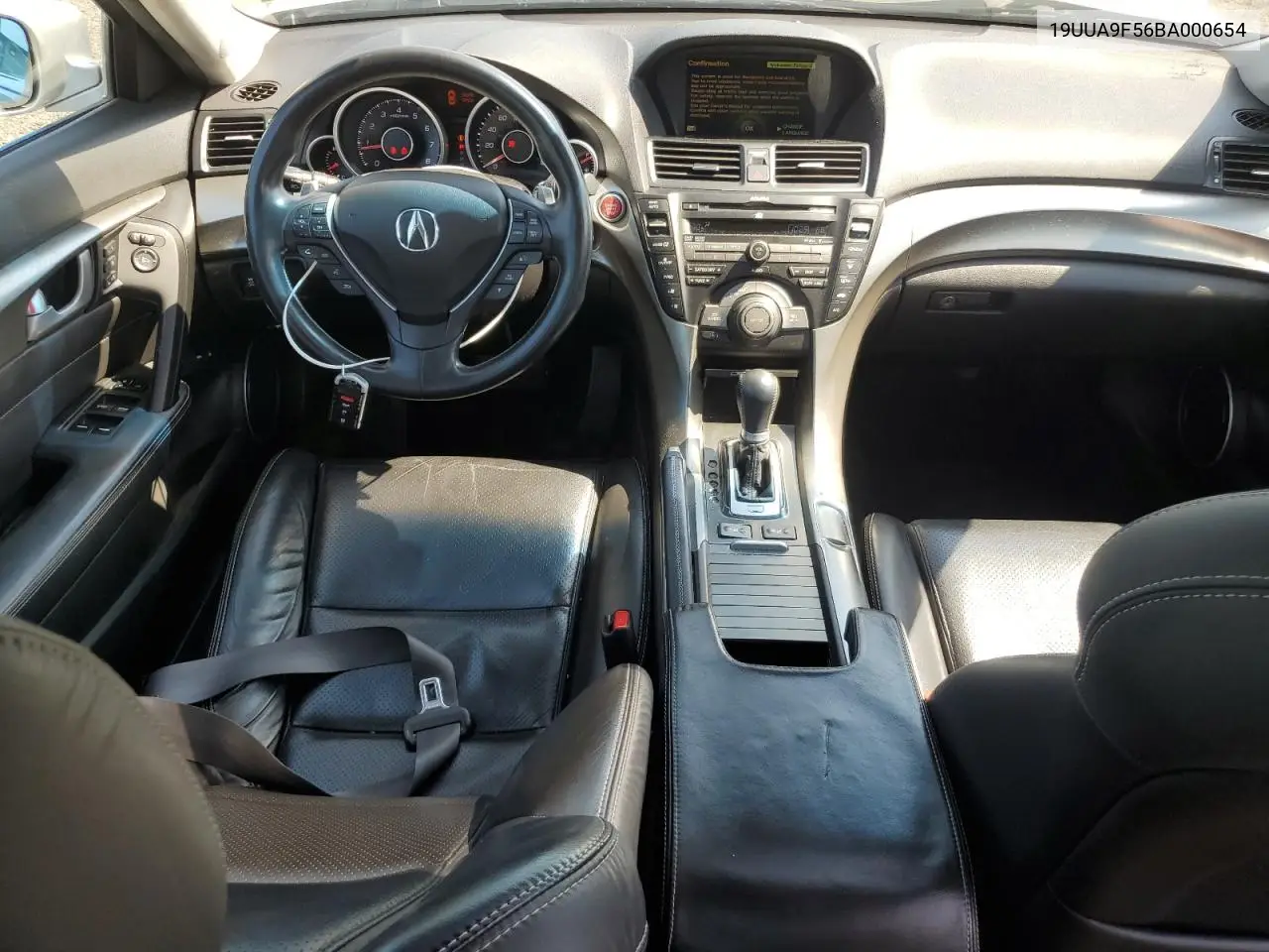 2011 Acura Tl VIN: 19UUA9F56BA000654 Lot: 62254355