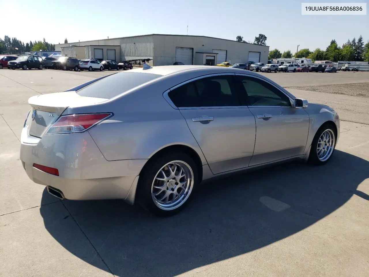 2011 Acura Tl VIN: 19UUA8F56BA006836 Lot: 65590455