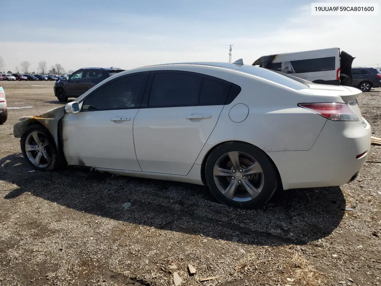 2012 Acura Tl VIN: 19UUA9F59CA801600 Lot: 49904785