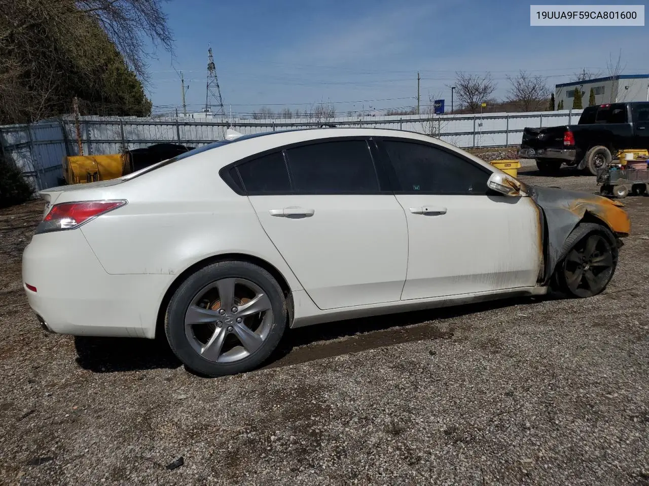 2012 Acura Tl VIN: 19UUA9F59CA801600 Lot: 49904785