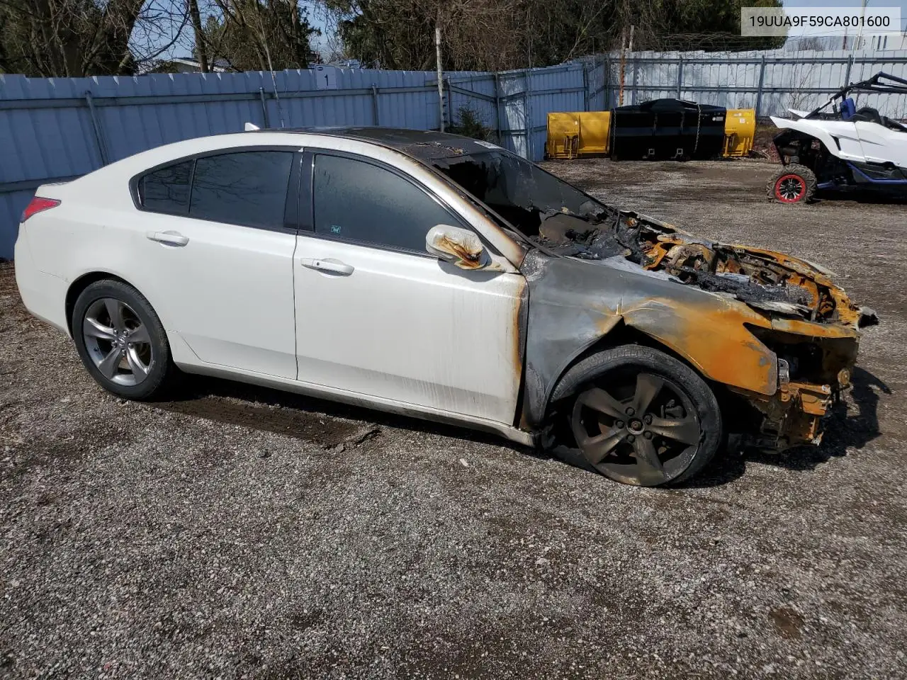 2012 Acura Tl VIN: 19UUA9F59CA801600 Lot: 49904785