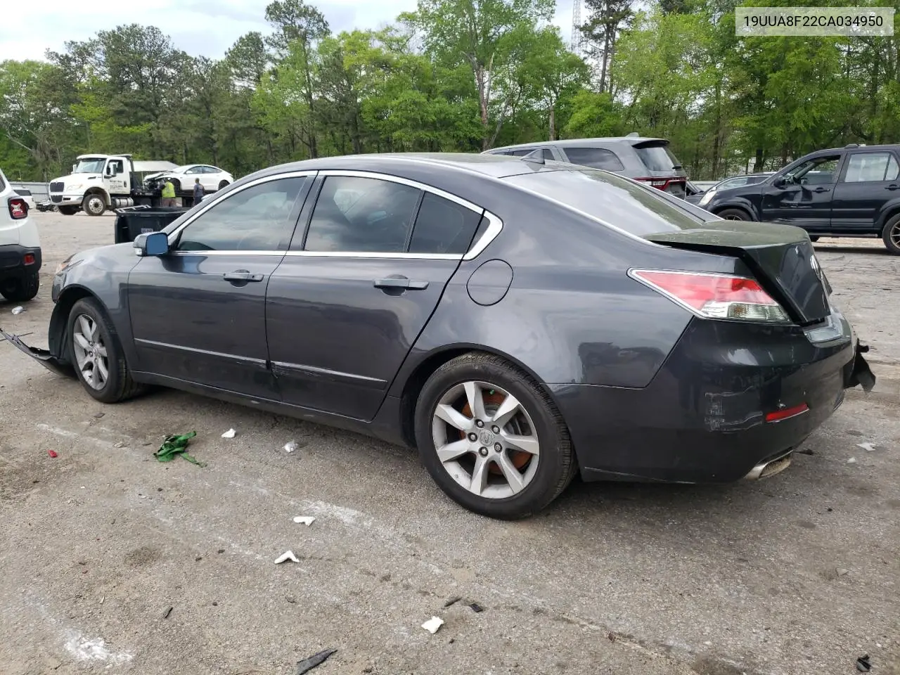 2012 Acura Tl VIN: 19UUA8F22CA034950 Lot: 51914605