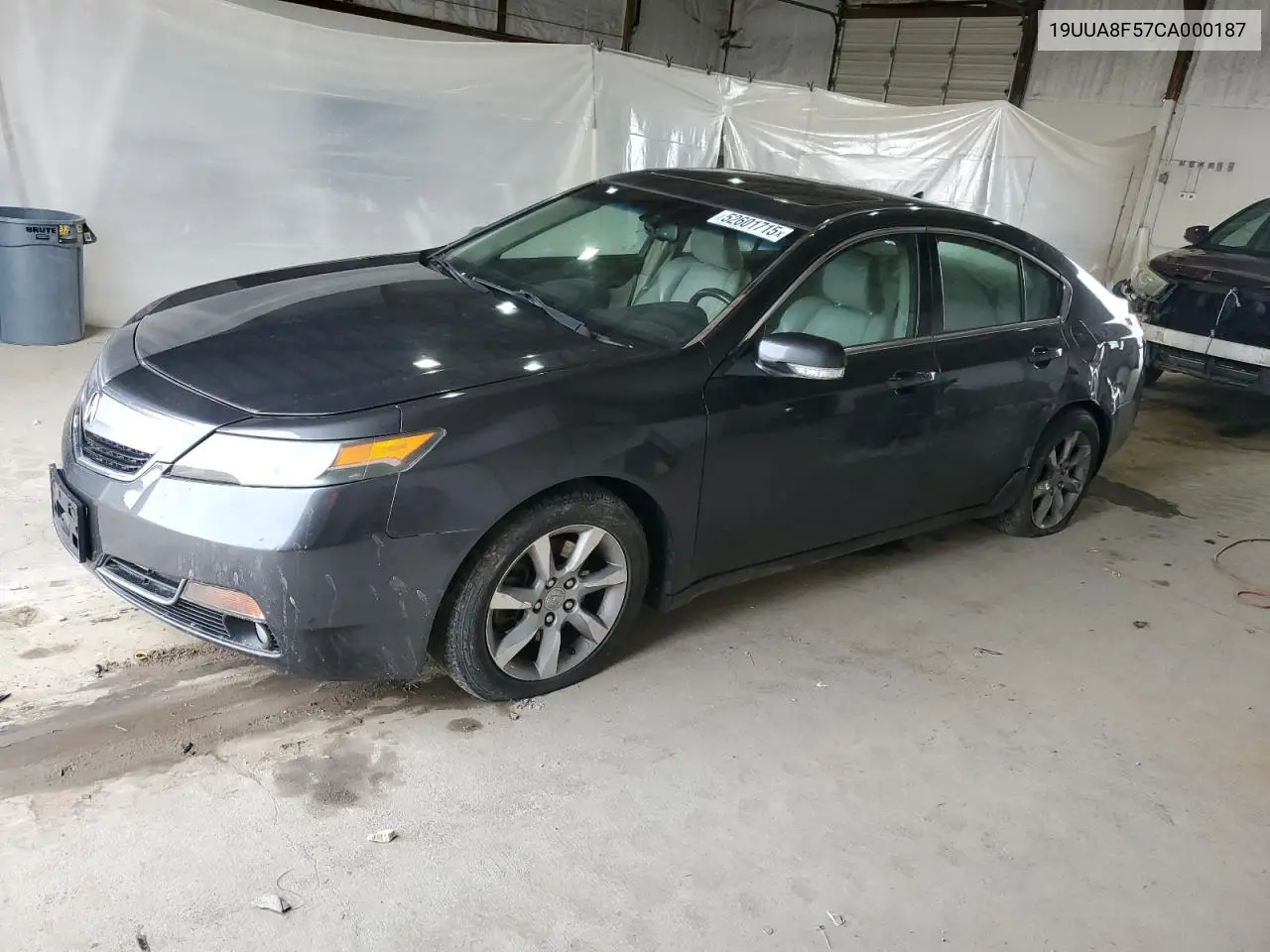2012 Acura Tl VIN: 19UUA8F57CA000187 Lot: 52601715