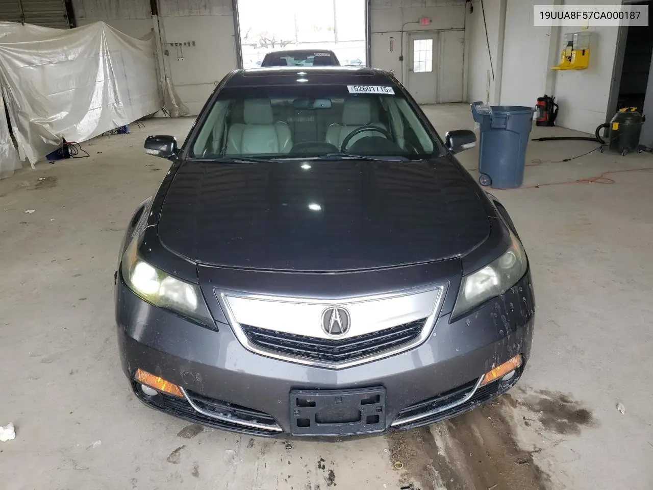 2012 Acura Tl VIN: 19UUA8F57CA000187 Lot: 52601715