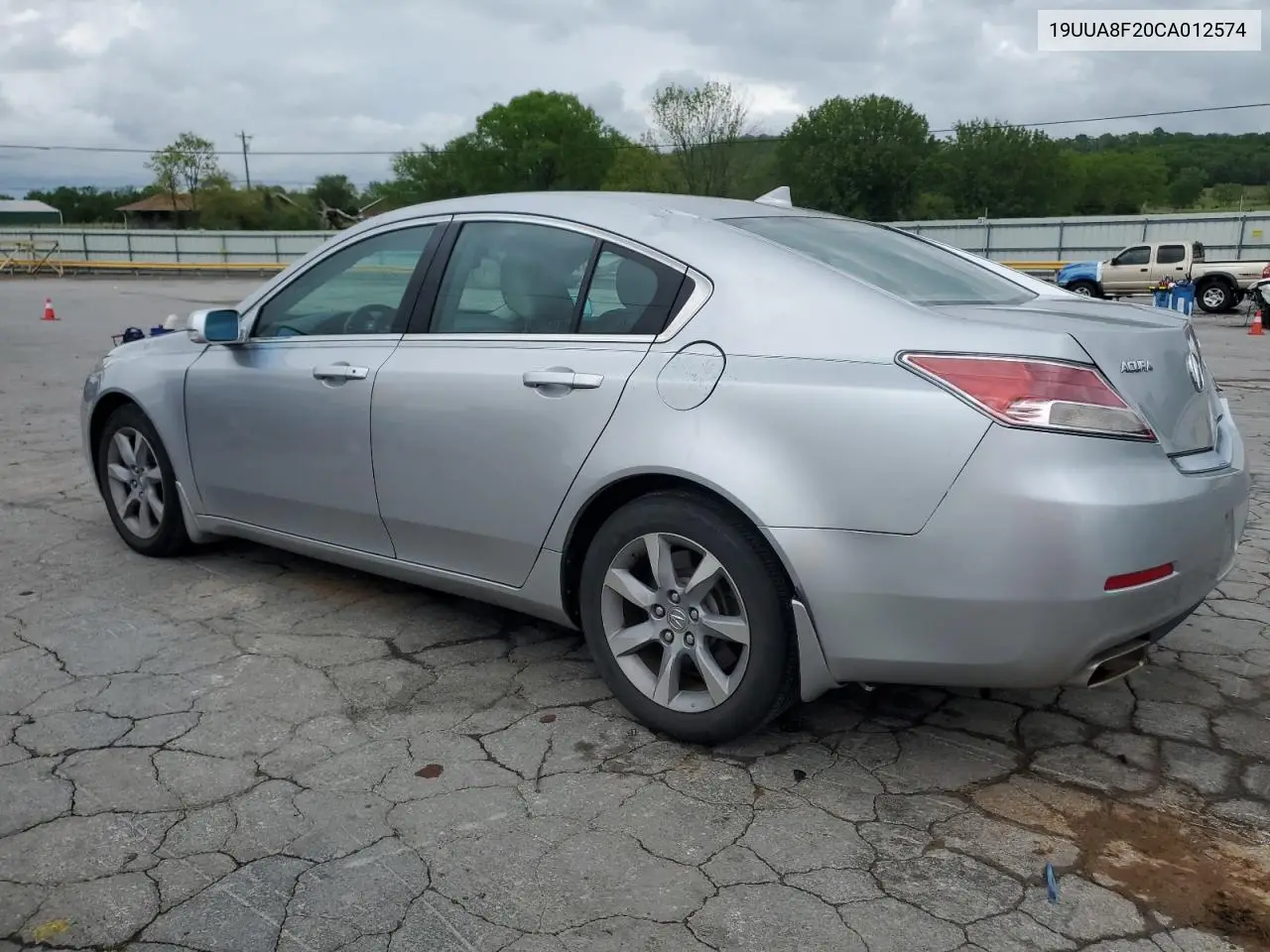 2012 Acura Tl VIN: 19UUA8F20CA012574 Lot: 53980525