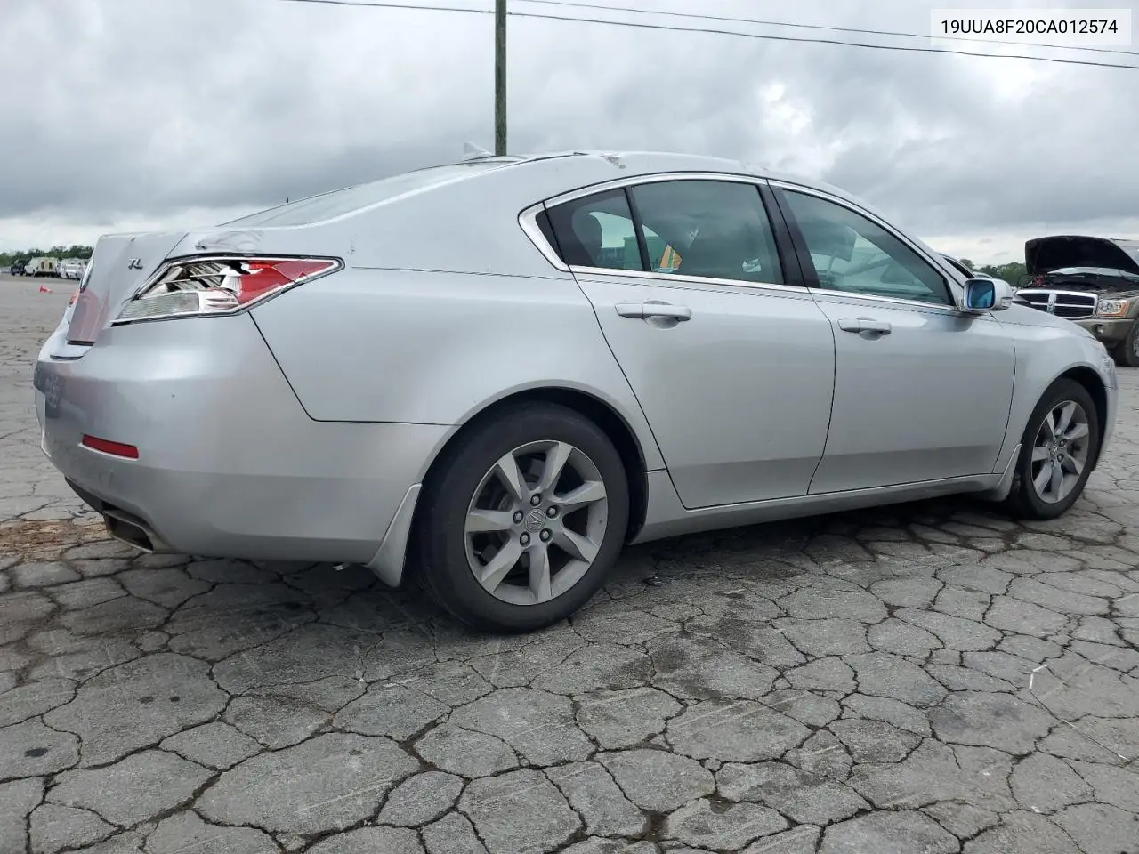 2012 Acura Tl VIN: 19UUA8F20CA012574 Lot: 53980525