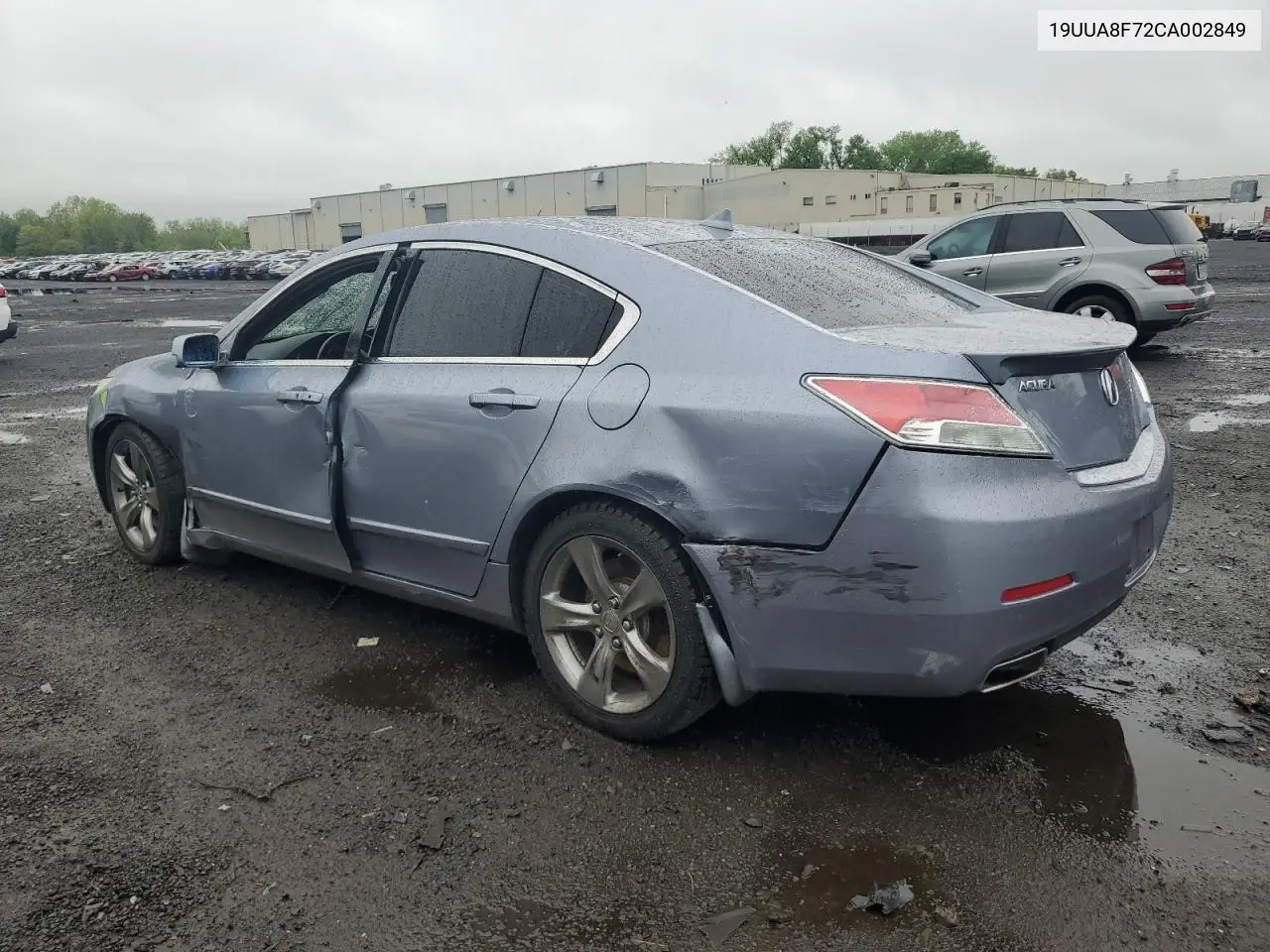 2012 Acura Tl VIN: 19UUA8F72CA002849 Lot: 55357215