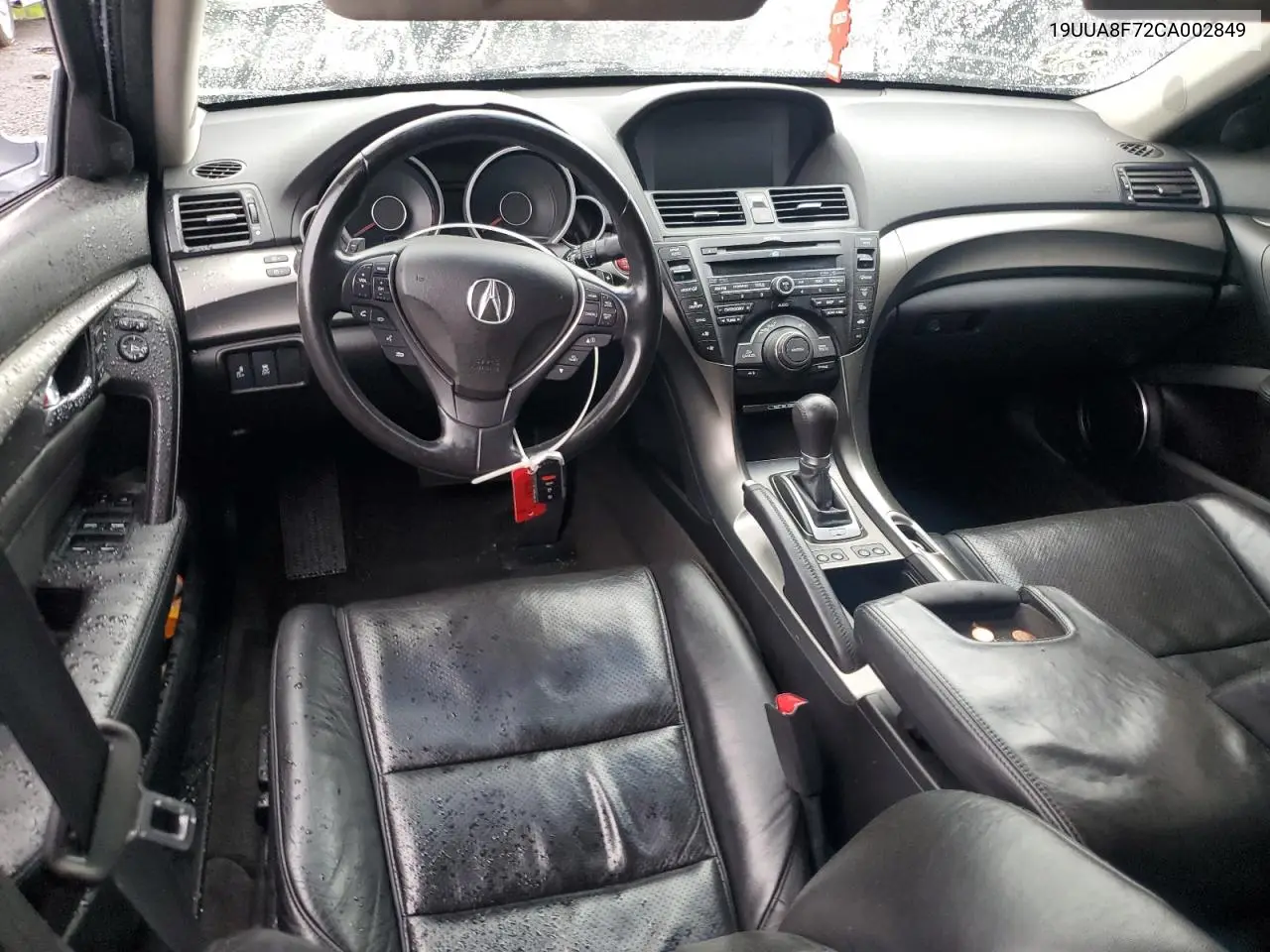 2012 Acura Tl VIN: 19UUA8F72CA002849 Lot: 55357215
