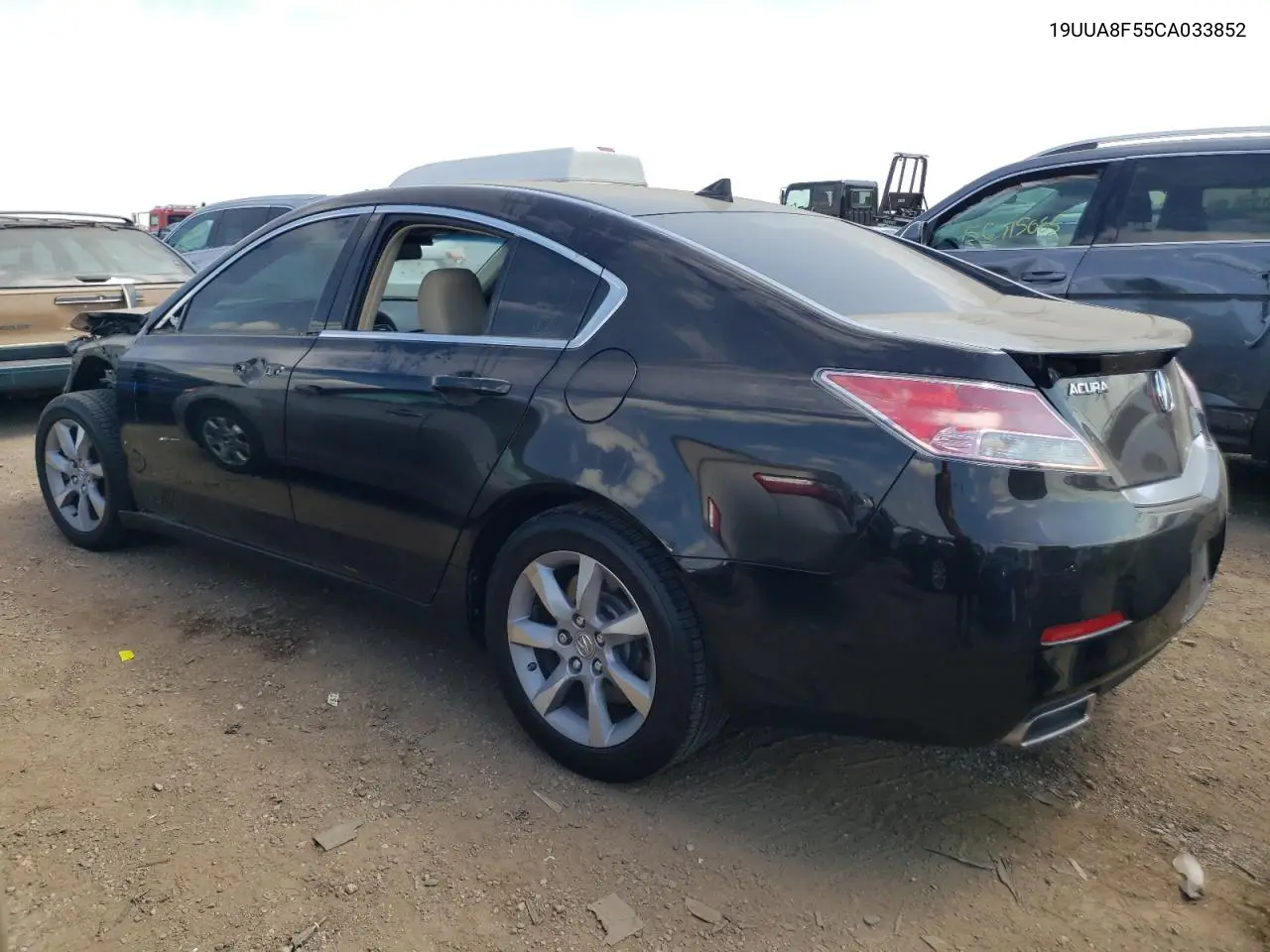 2012 Acura Tl VIN: 19UUA8F55CA033852 Lot: 55979565