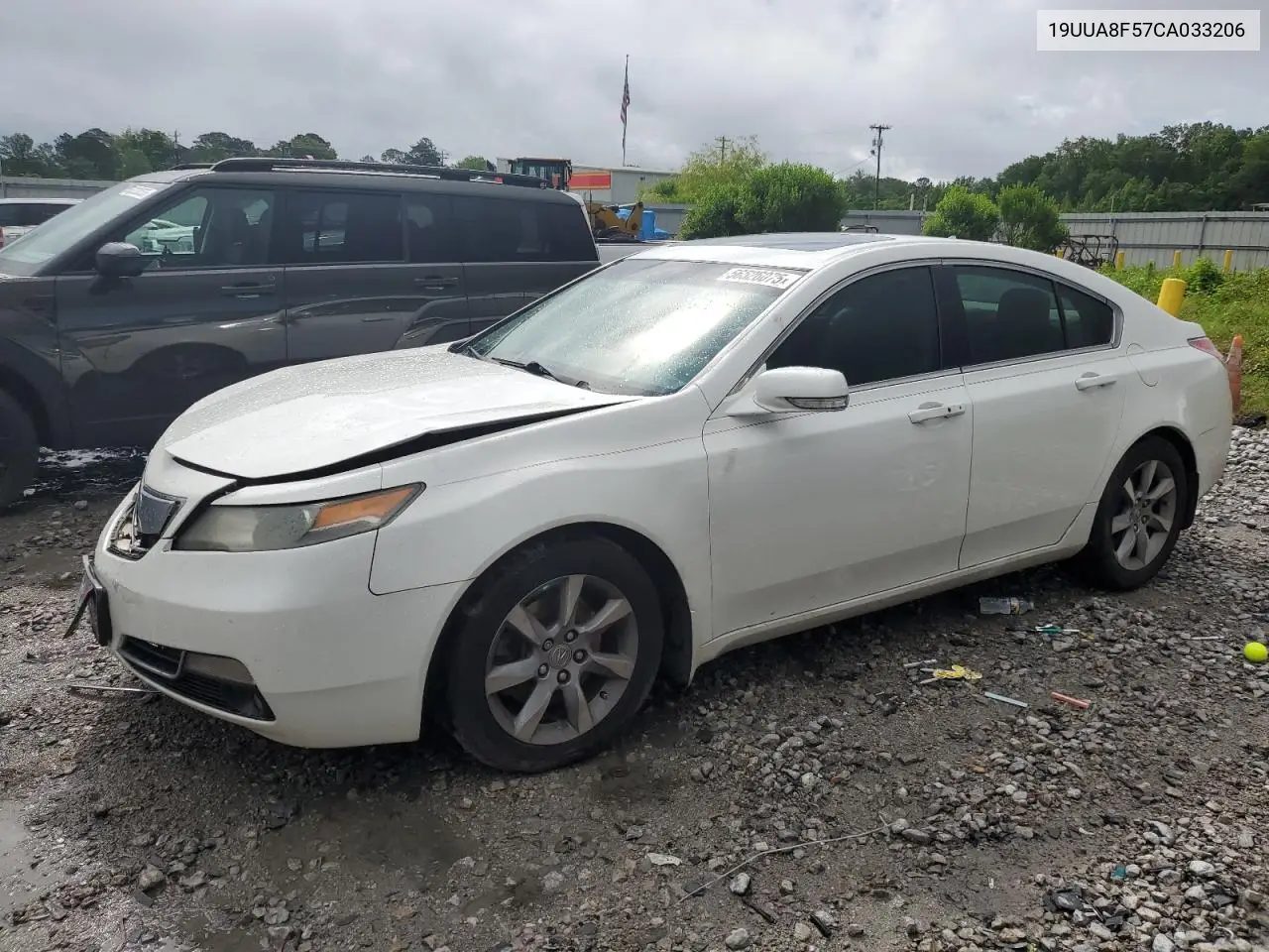 2012 Acura Tl VIN: 19UUA8F57CA033206 Lot: 56526075