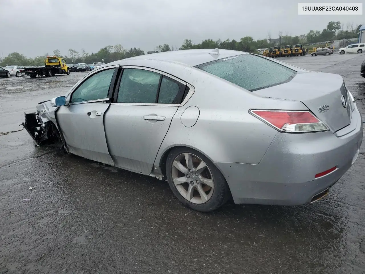 2012 Acura Tl VIN: 19UUA8F23CA040403 Lot: 56634205