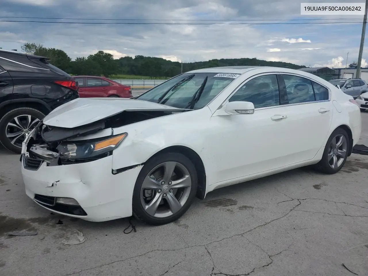 2012 Acura Tl VIN: 19UUA9F50CA006242 Lot: 56891885