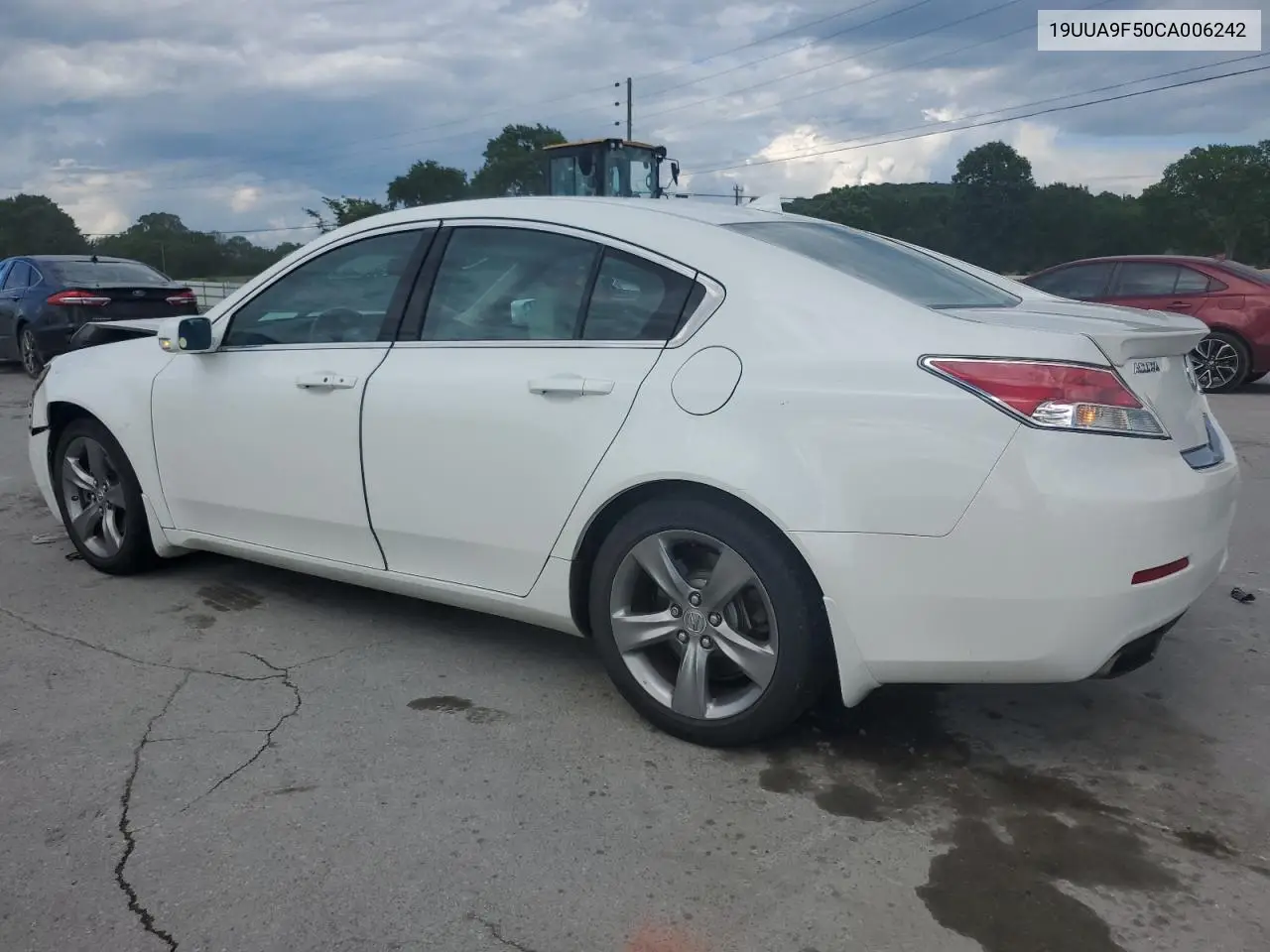 2012 Acura Tl VIN: 19UUA9F50CA006242 Lot: 56891885
