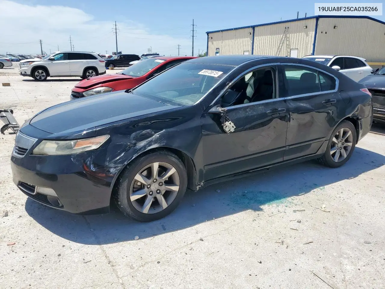 2012 Acura Tl VIN: 19UUA8F25CA035266 Lot: 56978615