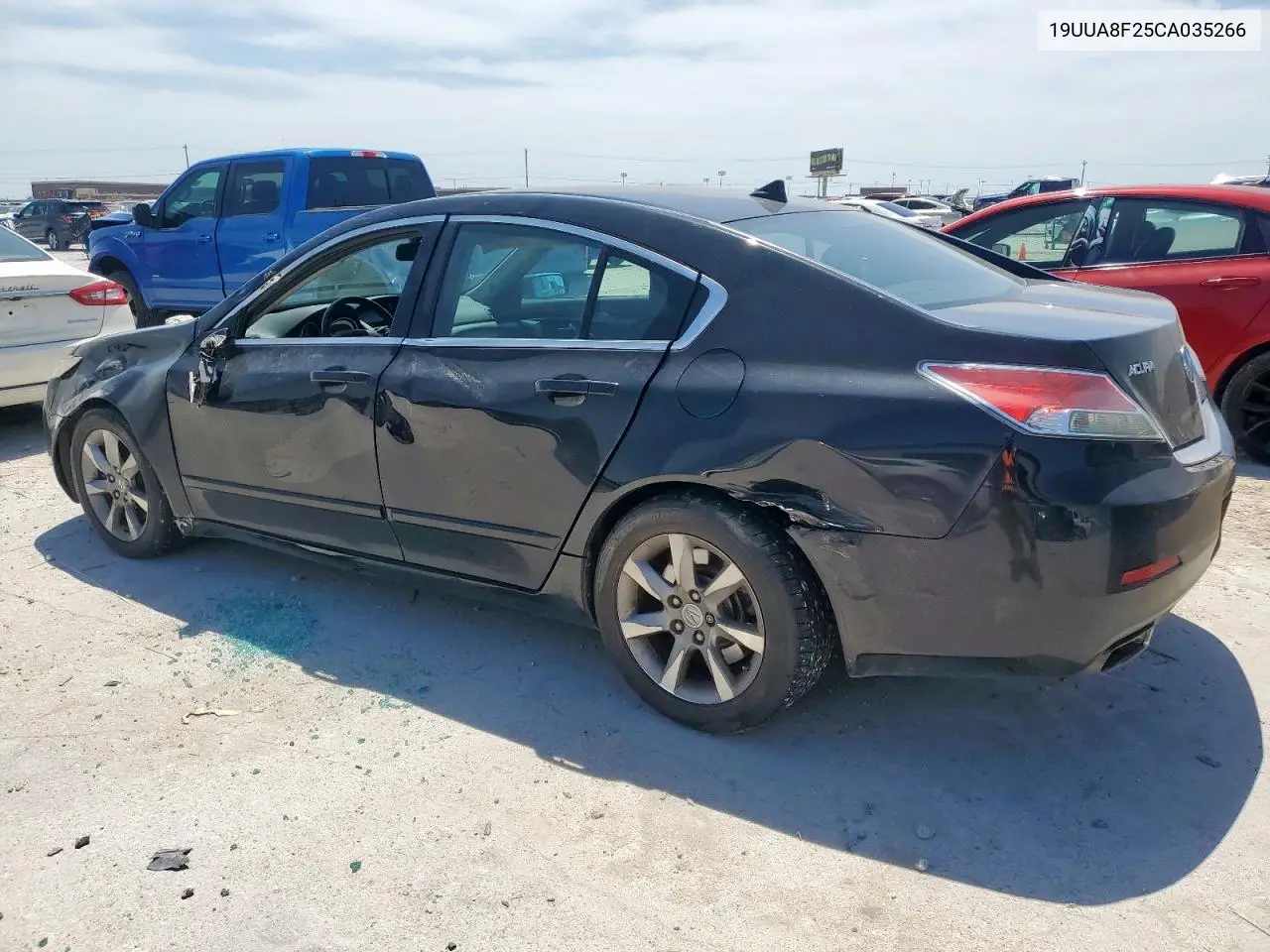 2012 Acura Tl VIN: 19UUA8F25CA035266 Lot: 56978615