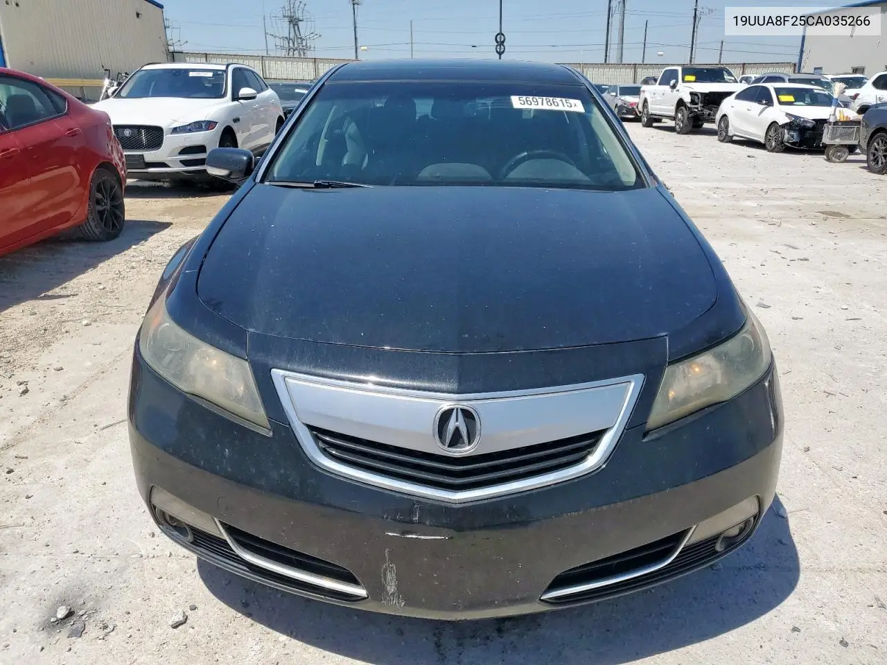 2012 Acura Tl VIN: 19UUA8F25CA035266 Lot: 56978615