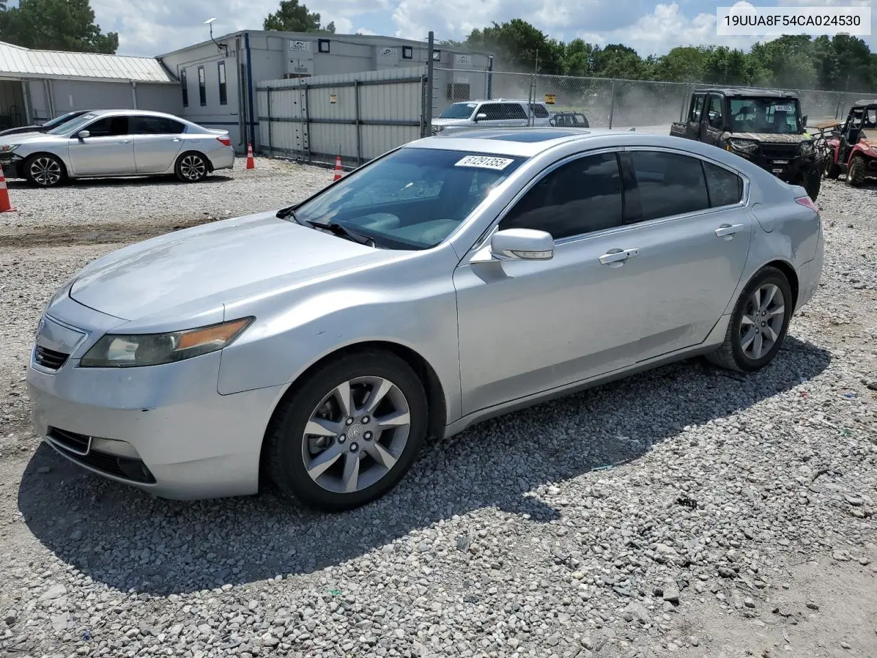 2012 Acura Tl VIN: 19UUA8F54CA024530 Lot: 61291355