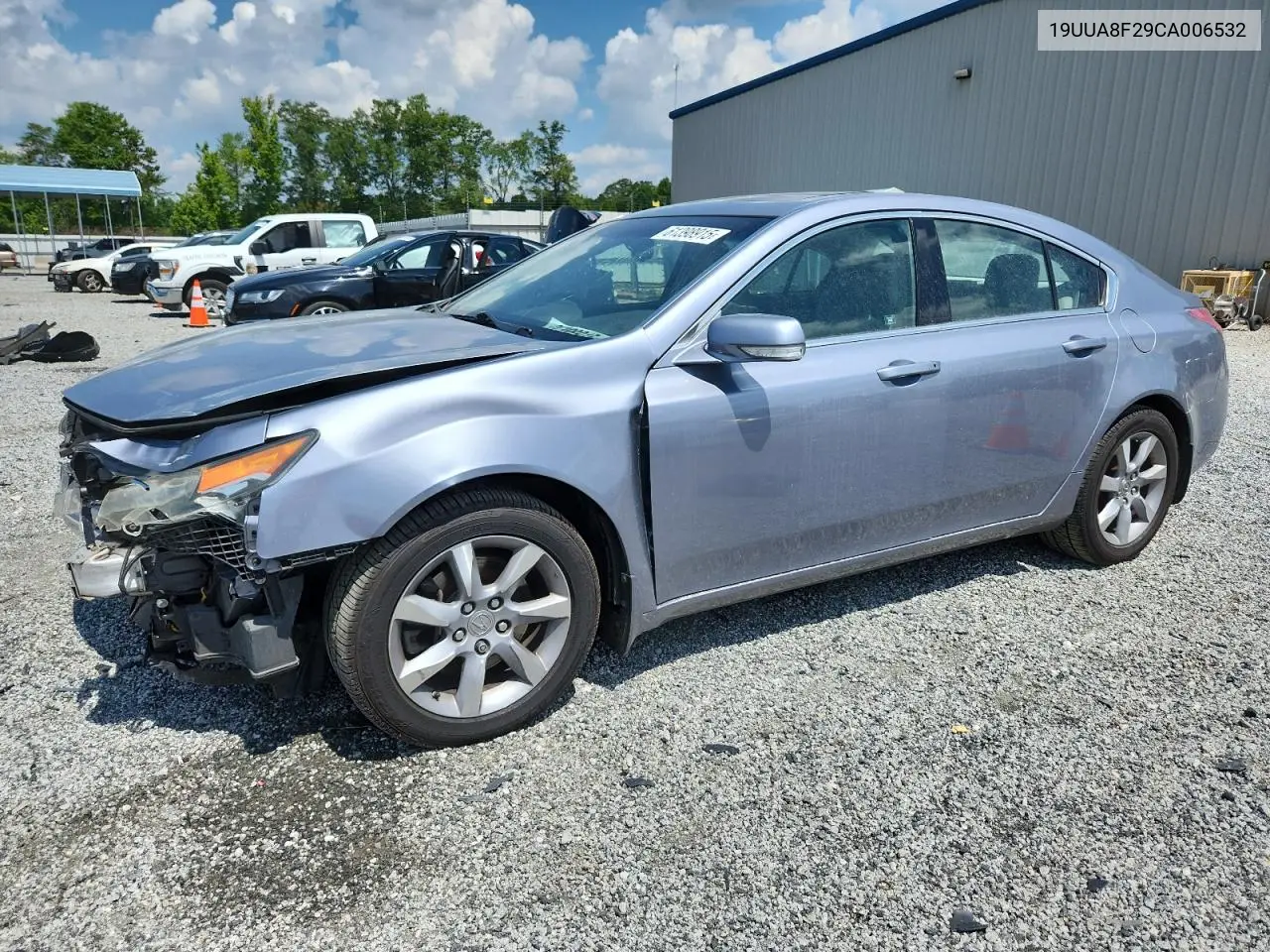 2012 Acura Tl VIN: 19UUA8F29CA006532 Lot: 61398915