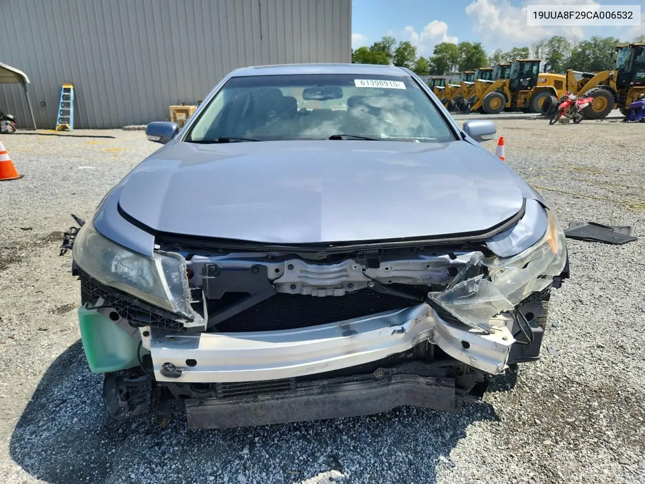 2012 Acura Tl VIN: 19UUA8F29CA006532 Lot: 61398915