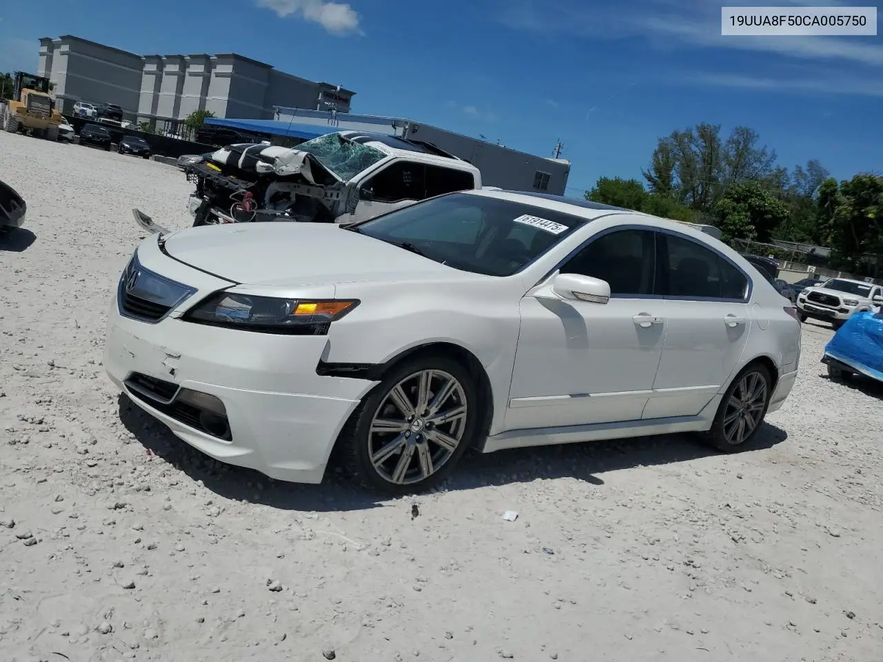2012 Acura Tl VIN: 19UUA8F50CA005750 Lot: 61914475