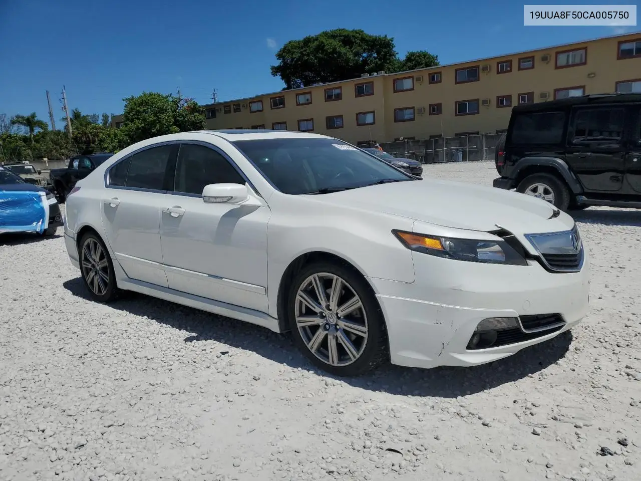 2012 Acura Tl VIN: 19UUA8F50CA005750 Lot: 61914475