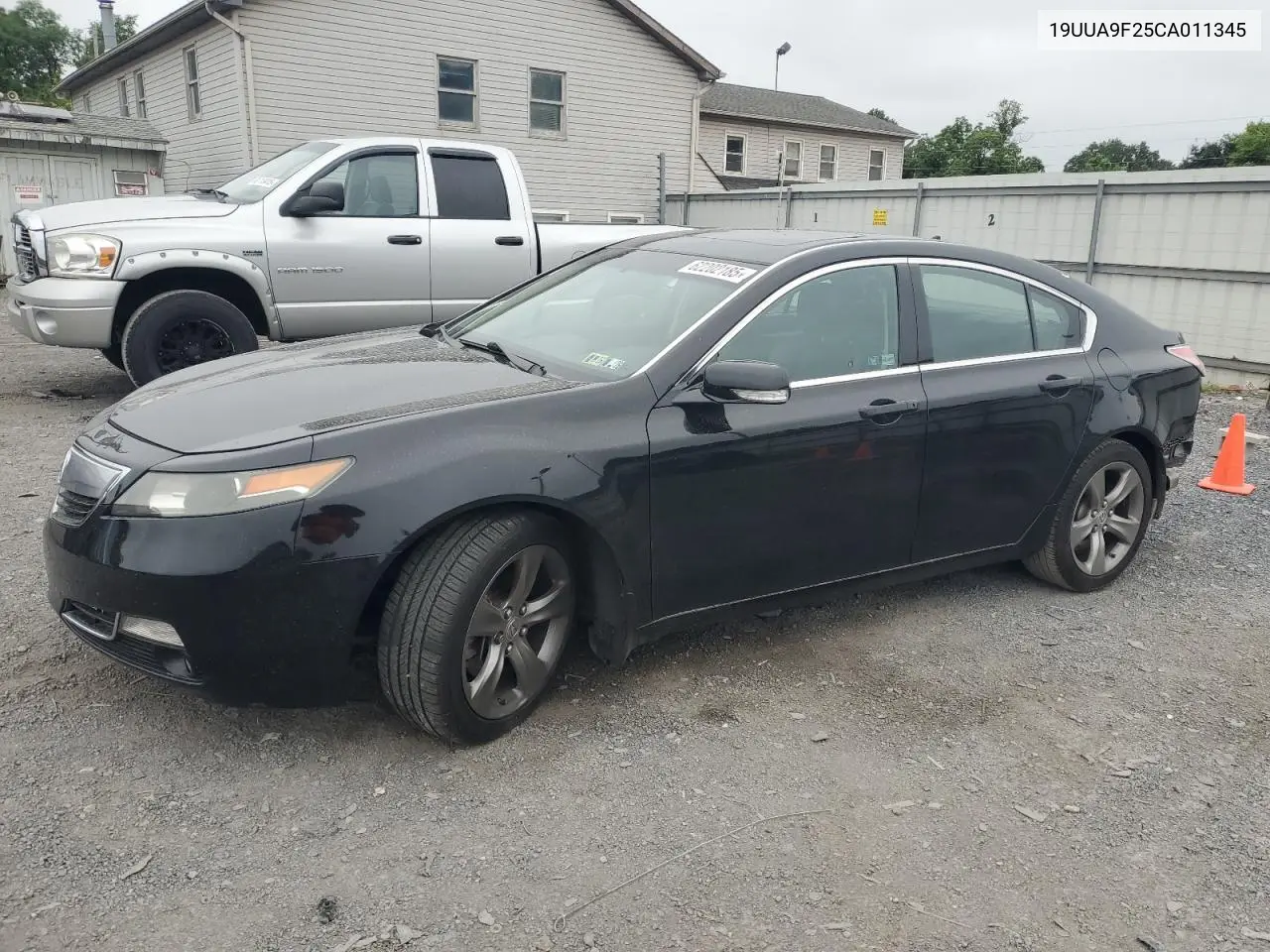 2012 Acura Tl VIN: 19UUA9F25CA011345 Lot: 62202185
