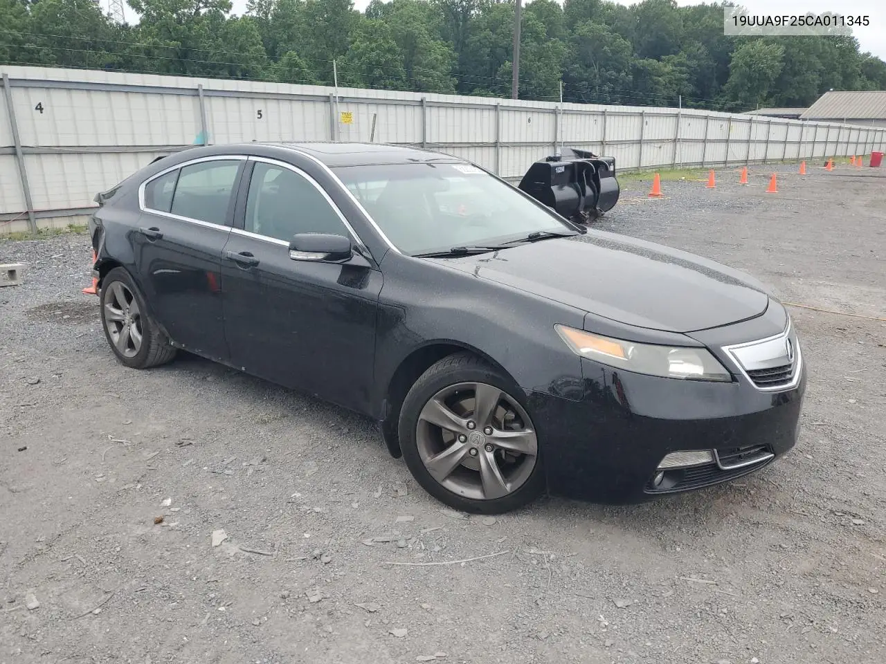 2012 Acura Tl VIN: 19UUA9F25CA011345 Lot: 62202185