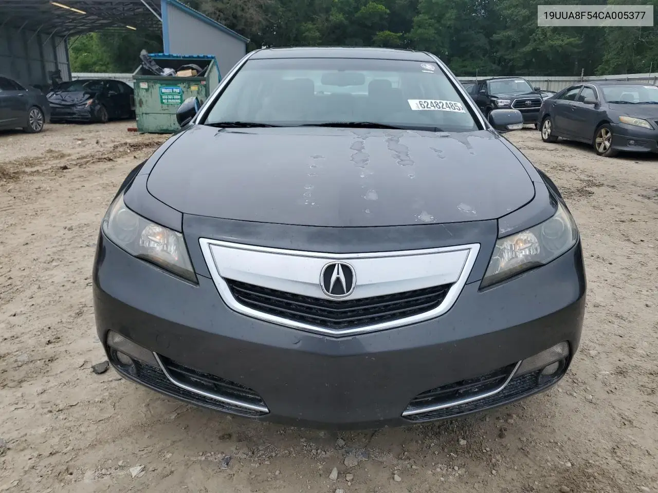2012 Acura Tl VIN: 19UUA8F54CA005377 Lot: 62482485