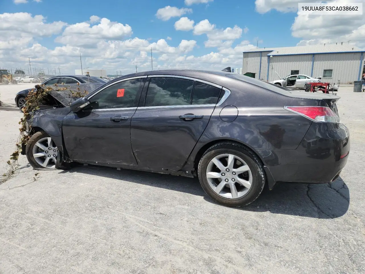 2012 Acura Tl VIN: 19UUA8F53CA038662 Lot: 62510965