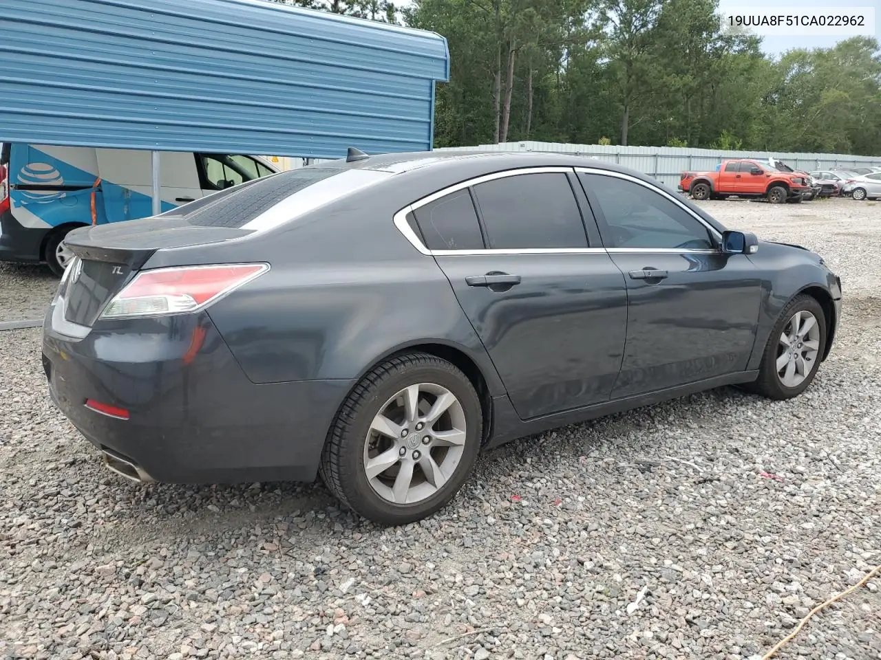 2012 Acura Tl VIN: 19UUA8F51CA022962 Lot: 62738095