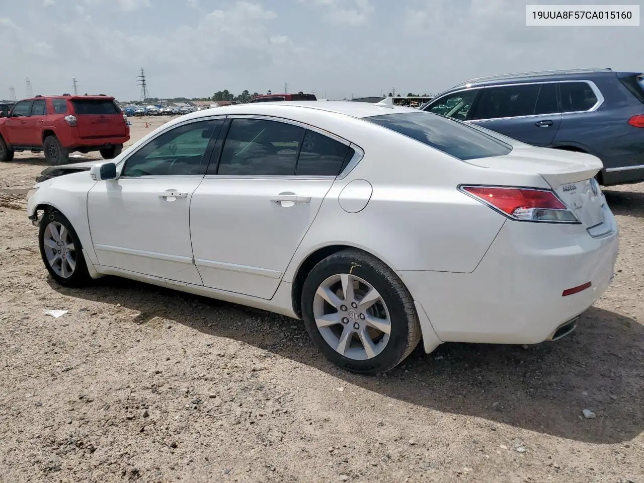2012 Acura Tl VIN: 19UUA8F57CA015160 Lot: 62906795