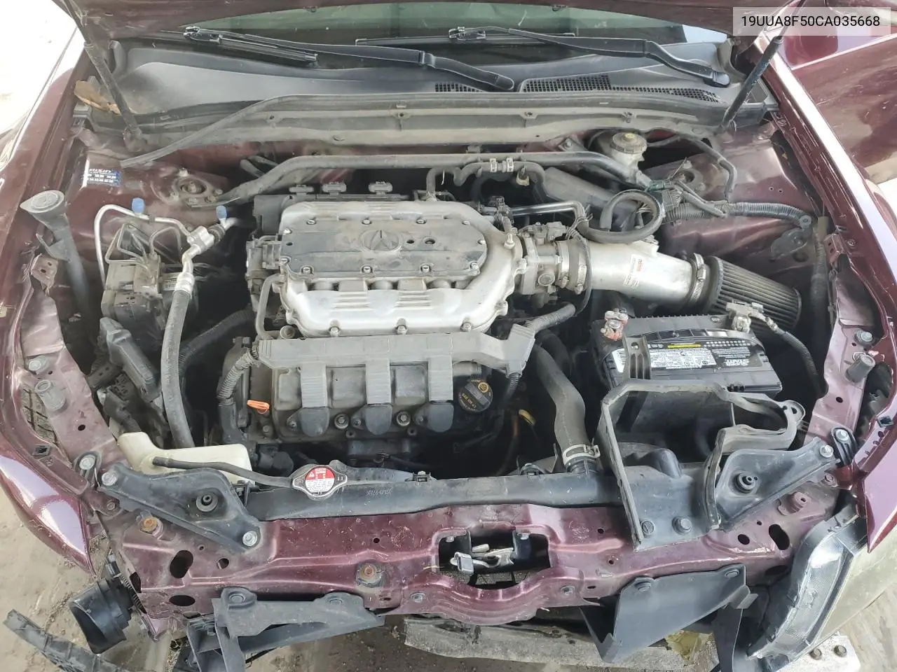2012 Acura Tl VIN: 19UUA8F50CA035668 Lot: 63038645