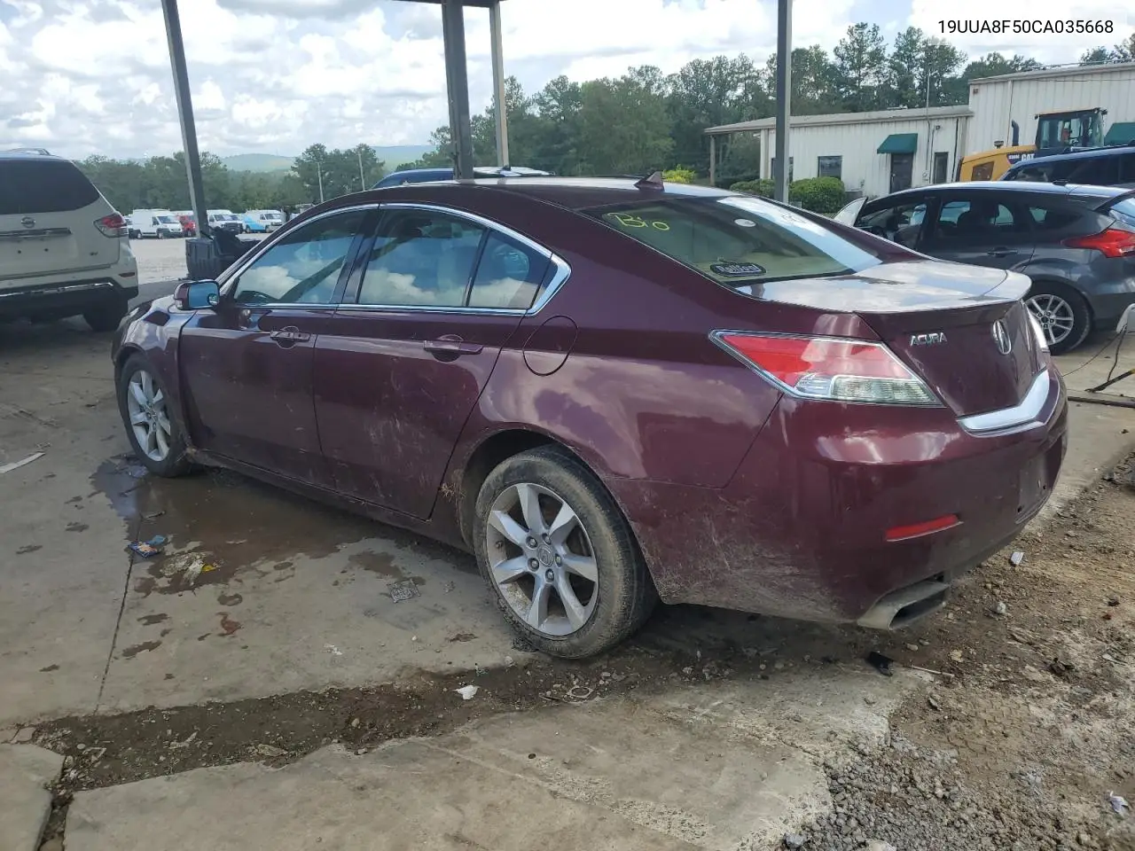 2012 Acura Tl VIN: 19UUA8F50CA035668 Lot: 63038645