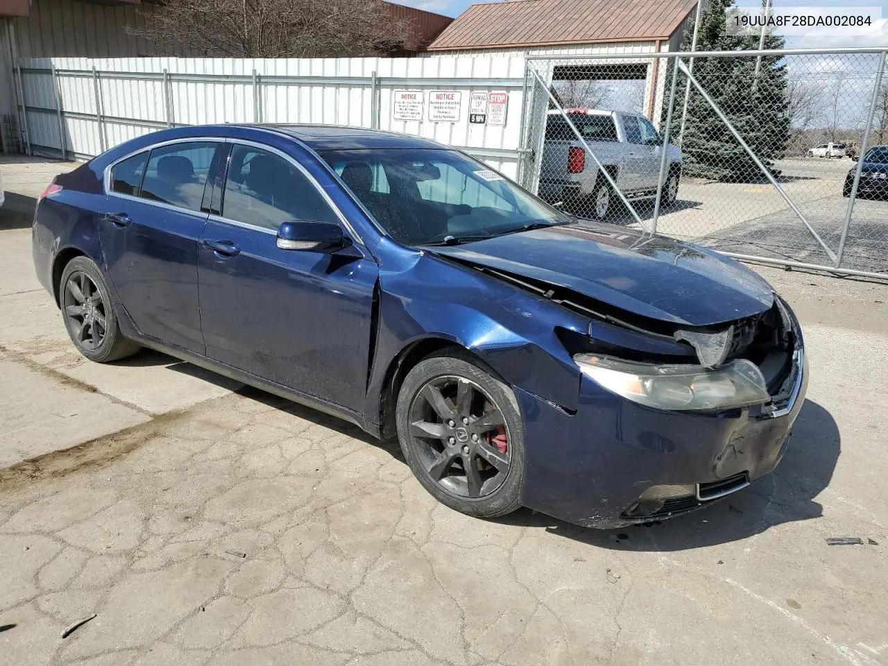2013 Acura Tl VIN: 19UUA8F28DA002084 Lot: 50322995
