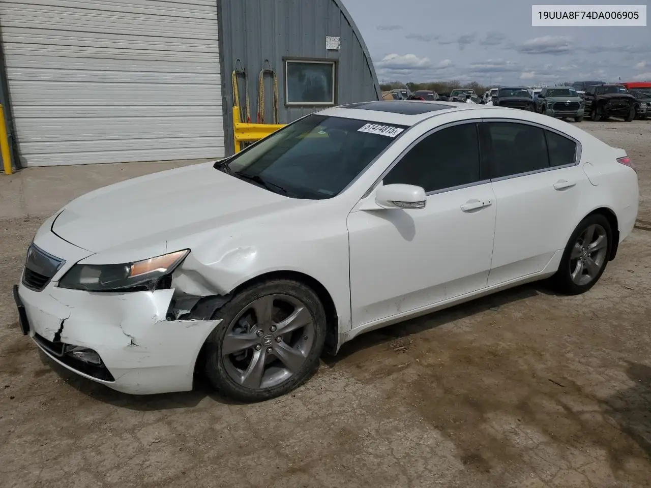 2013 Acura Tl Advance VIN: 19UUA8F74DA006905 Lot: 51474815
