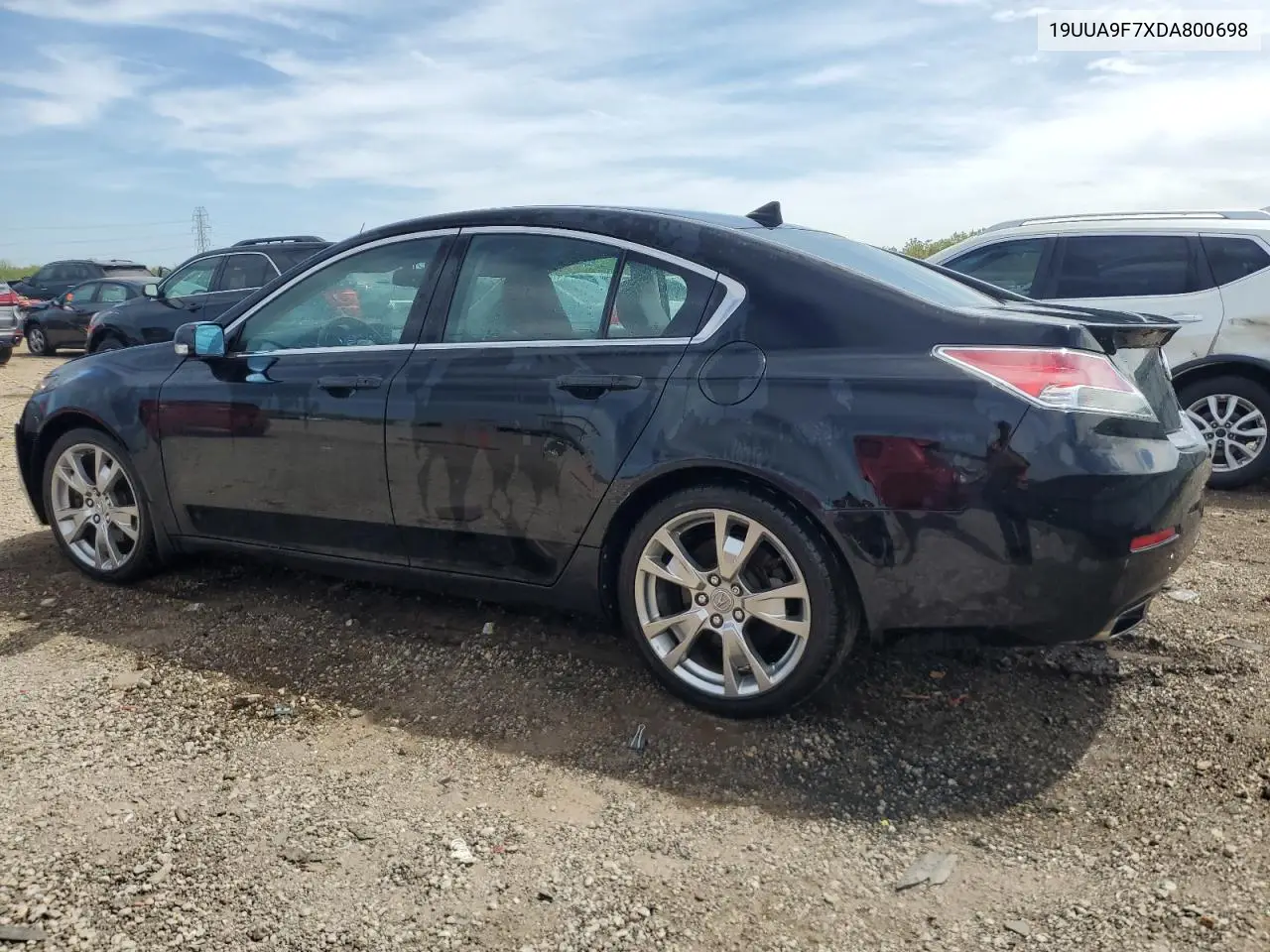 2013 Acura Tl Advance VIN: 19UUA9F7XDA800698 Lot: 55333205