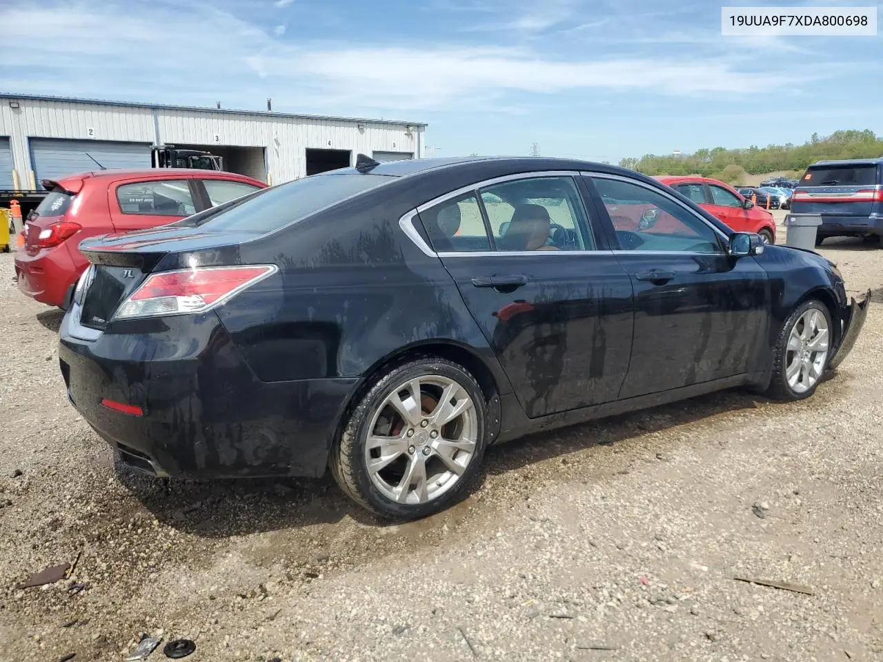2013 Acura Tl Advance VIN: 19UUA9F7XDA800698 Lot: 55333205