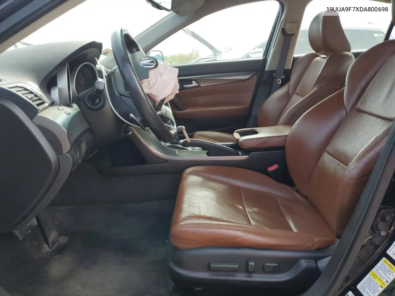 2013 Acura Tl Advance VIN: 19UUA9F7XDA800698 Lot: 55333205